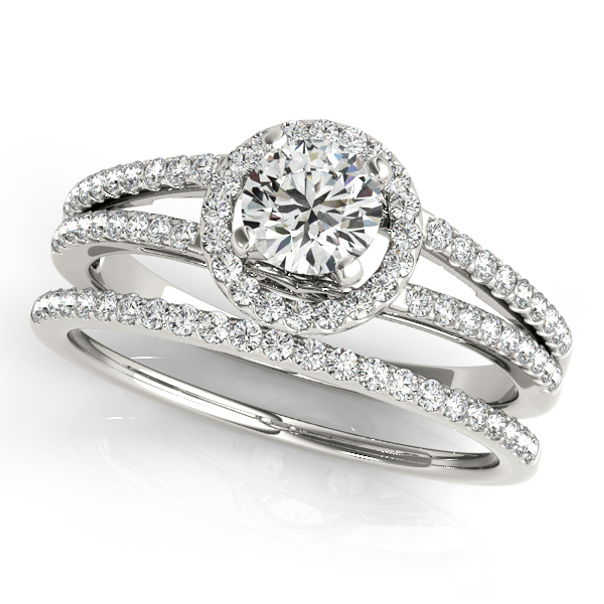 Round Cut Solitaire Engagement Ring - PureGemsJewels